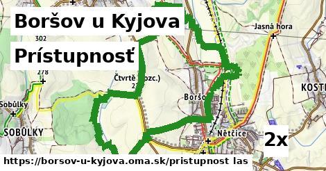 prístupnosť v Boršov u Kyjova