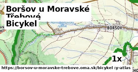 bicykel v Boršov u Moravské Třebové