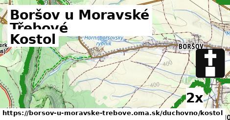 kostol v Boršov u Moravské Třebové