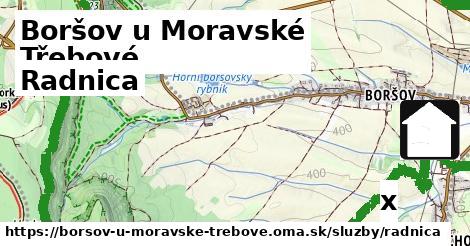 radnica v Boršov u Moravské Třebové