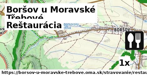 Reštaurácia, Boršov u Moravské Třebové