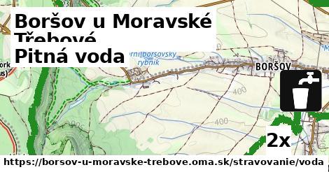 pitná voda v Boršov u Moravské Třebové
