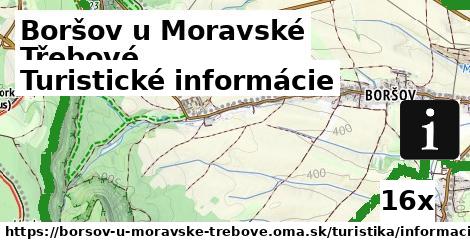 Turistické informácie, Boršov u Moravské Třebové