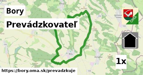 prevádzkovateľ v Bory