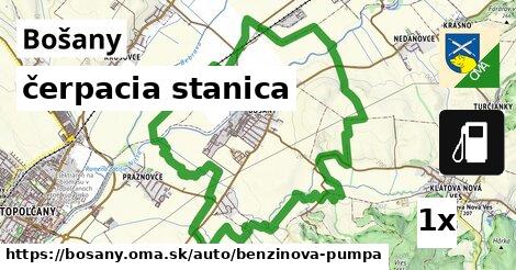 čerpacia stanica v Bošany