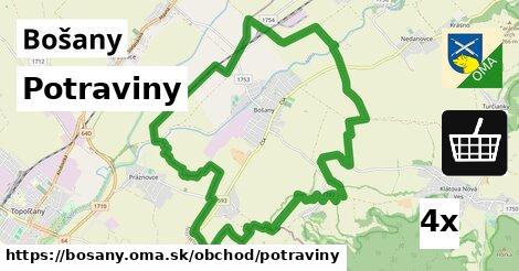 Potraviny, Bošany