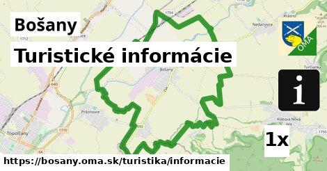 Turistické informácie, Bošany