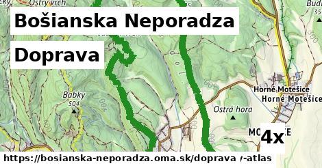 doprava v Bošianska Neporadza