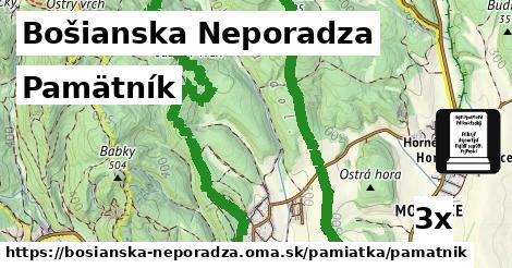 Pamätník, Bošianska Neporadza