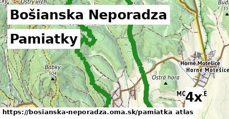 pamiatky v Bošianska Neporadza