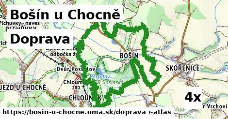 doprava v Bošín u Chocně