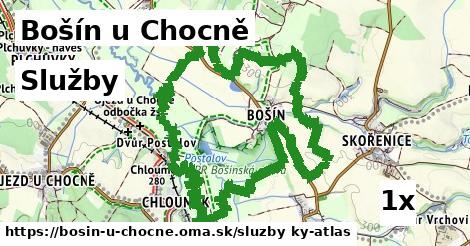 služby v Bošín u Chocně