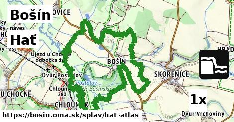 hať v Bošín