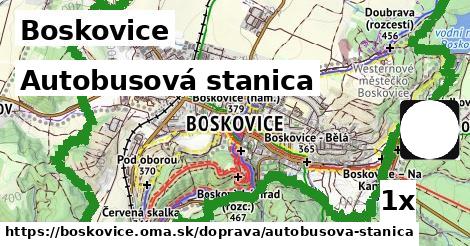 Autobusová stanica, Boskovice