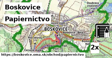 Papiernictvo, Boskovice