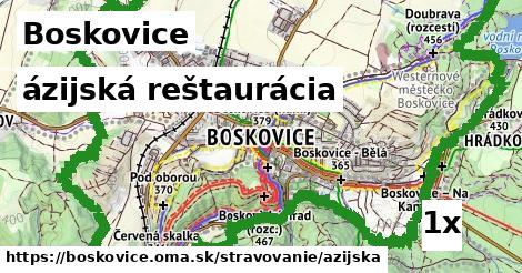 ázijská reštaurácia, Boskovice