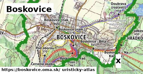 Orientačná mapa, Boskovice