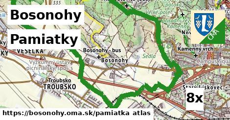 pamiatky v Bosonohy