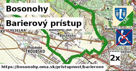 Barierový prístup, Bosonohy