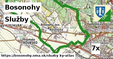 služby v Bosonohy