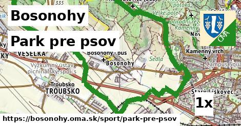 Park pre psov, Bosonohy