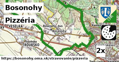 Pizzéria, Bosonohy
