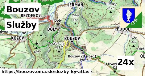 služby v Bouzov