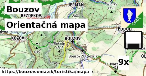 Orientačná mapa, Bouzov