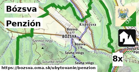 Penzión, Bózsva