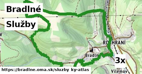 služby v Bradlné