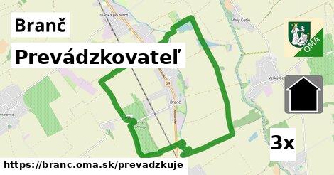 prevádzkovateľ v Branč