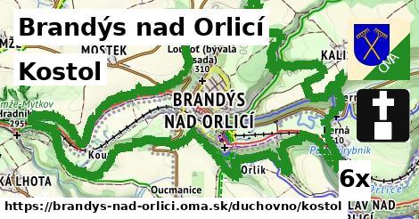 Kostol, Brandýs nad Orlicí