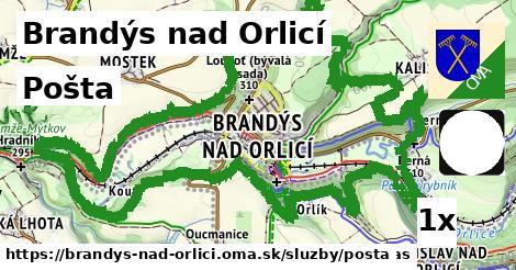 Pošta, Brandýs nad Orlicí