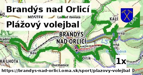 Plážový volejbal, Brandýs nad Orlicí