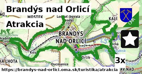 Atrakcia, Brandýs nad Orlicí