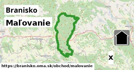 Maľovanie, Branisko