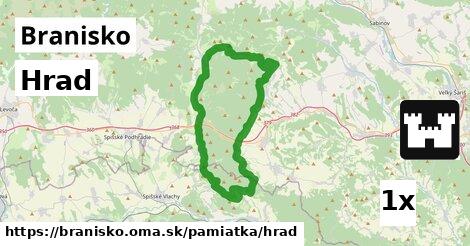 Hrad, Branisko