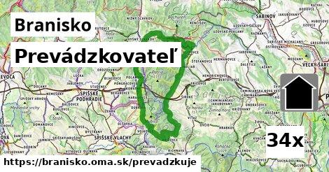 prevádzkovateľ v Branisko