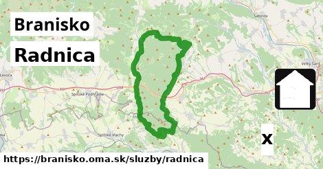 Radnica, Branisko