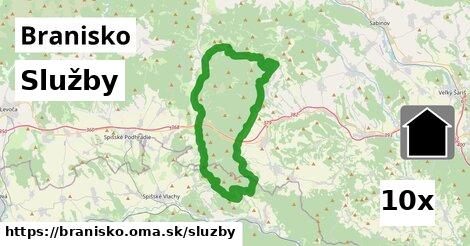 služby v Branisko