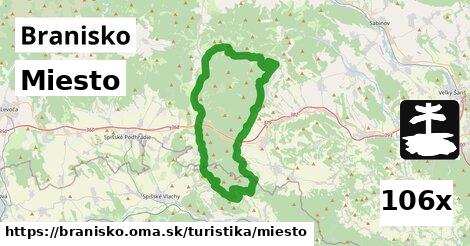 Miesto, Branisko