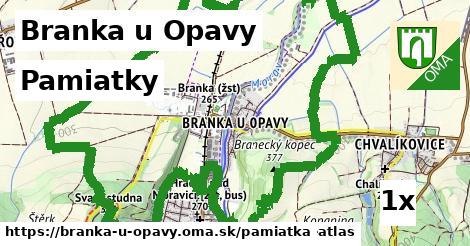 pamiatky v Branka u Opavy