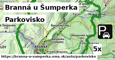 Parkovisko, Branná u Šumperka