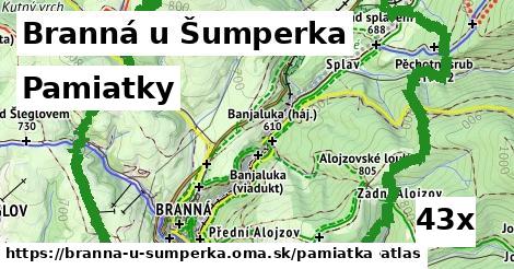 pamiatky v Branná u Šumperka