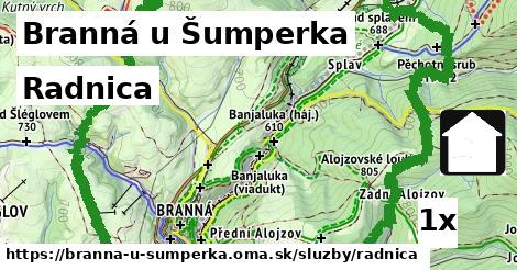 radnica v Branná u Šumperka