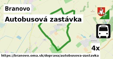 Autobusová zastávka, Branovo