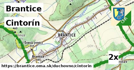 Cintorín, Brantice