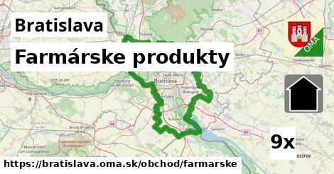 Farmárske produkty, Bratislava