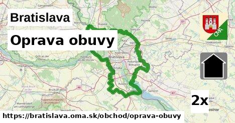Oprava obuvy, Bratislava
