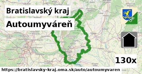 Autoumyváreň, Bratislavský kraj